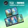 Secret Lair Drop Series: Secret Lair X Fortnite - Landmarks And Locations (foil) -Card Games Shop sl fortnite locations foil 1