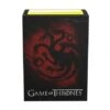Game Of Thrones Art Sleeves Brushed House Targaryen (100 Pieces) -Card Games Shop sl got targaryen 1