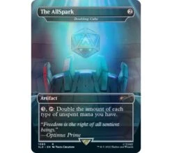 Secret Lair Drop Series: Secret Lair X Transformers - Optimus Prime Vs. Megatron (foil) -Card Games Shop sl optimusvsmegatron foil 4