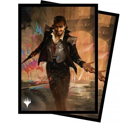 Ultra Pro Sleeves Commander Streets Of New Capenna - Anhelo, The Painter (100 Pieces) 3 Ultra Pro Sleeves Commander Streets Of New Capenna - Anhelo, The Painter (100 Pieces)