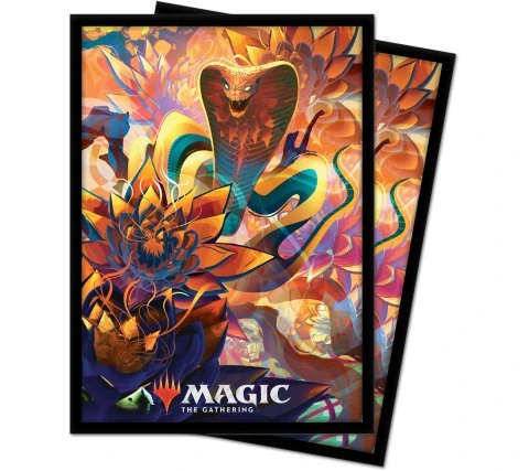 Ultra Pro Sleeves Zendikar Rising: Lotus Cobra (100 Pieces) 3 Ultra Pro Sleeves Zendikar Rising: Lotus Cobra (100 Pieces)