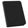 Ultimate Guard 4 Pocket Zipfolio XenoSkin Black 1 Ultimate Guard 4 Pocket Zipfolio XenoSkin Black -Card Games Shop ug 010351 new 1