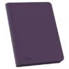 Ultimate Guard 8 Pocket Zipfolio XenoSkin Purple -Card Games Shop ug 010438 new 1